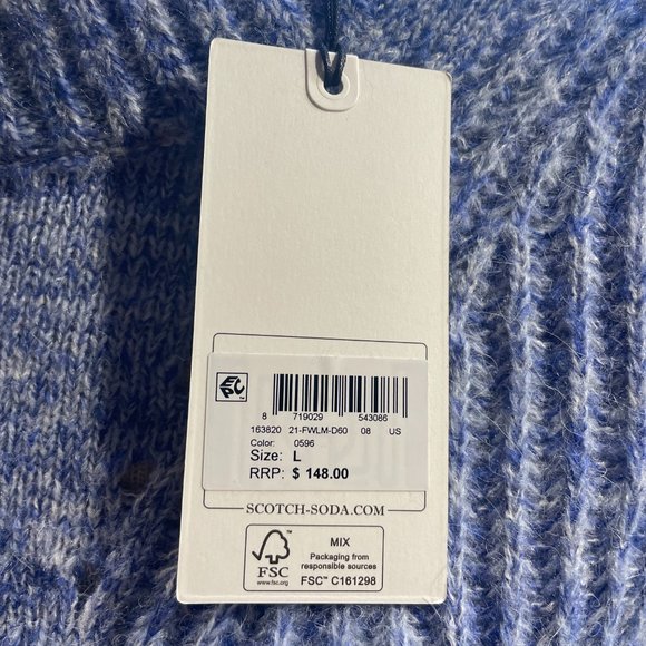 Scotch & Soda - Loose Fit Crew Neck Pull-Over - Picture 10 of 11